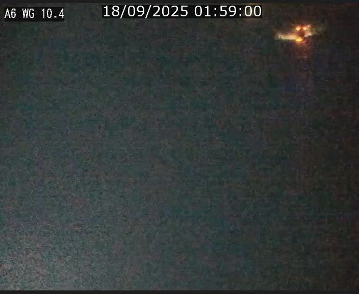 Traffic live webcam Luxembourg Mamer - A6 - BK 10.4 - direction Luxembourg/France/Allemagne