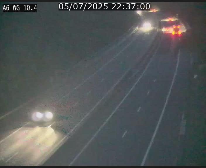 Traffic live webcam Luxembourg Mamer - A6 - BK 10.4 - direction Luxembourg/France/Allemagne