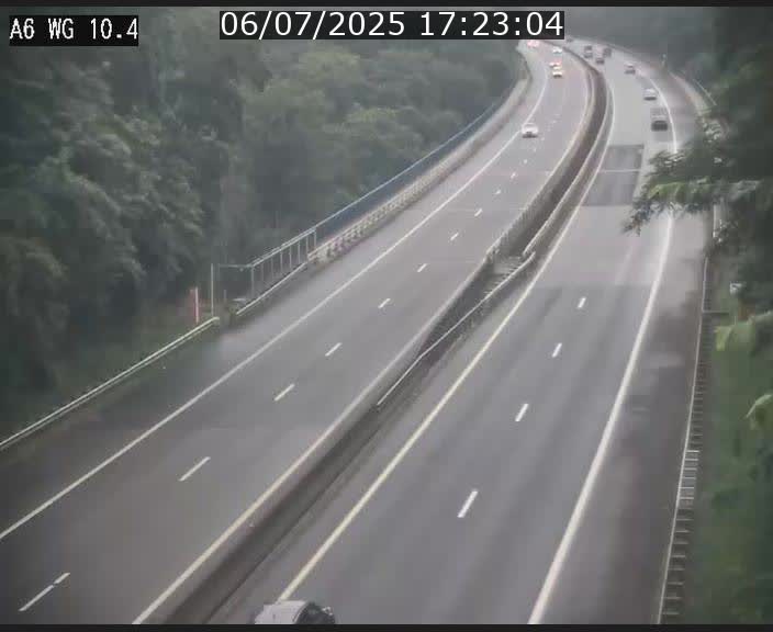 Traffic live webcam Luxembourg Mamer - A6 - BK 10.4 - direction Luxembourg/France/Allemagne