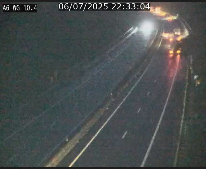 Traffic live webcam Luxembourg Mamer - A6 - BK 10.4 - direction Luxembourg/France/Allemagne
