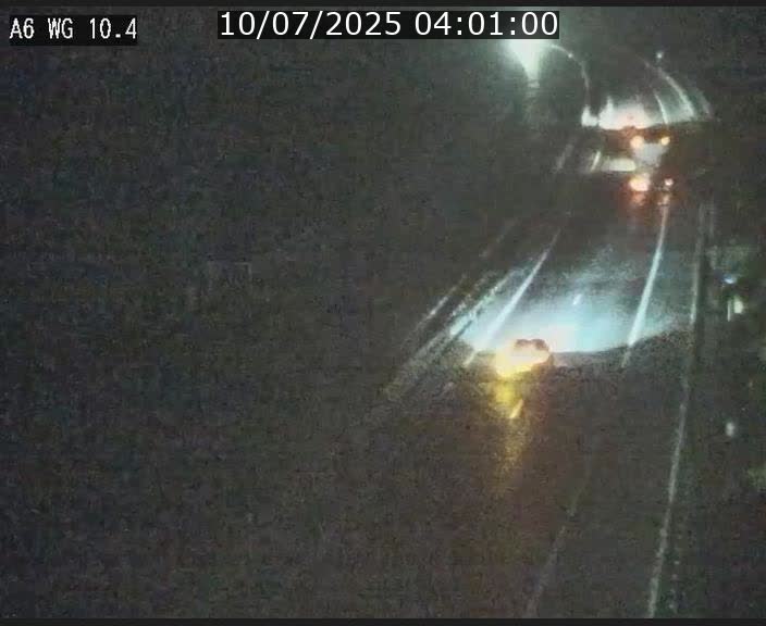 Traffic live webcam Luxembourg Mamer - A6 - BK 10.4 - direction Luxembourg/France/Allemagne