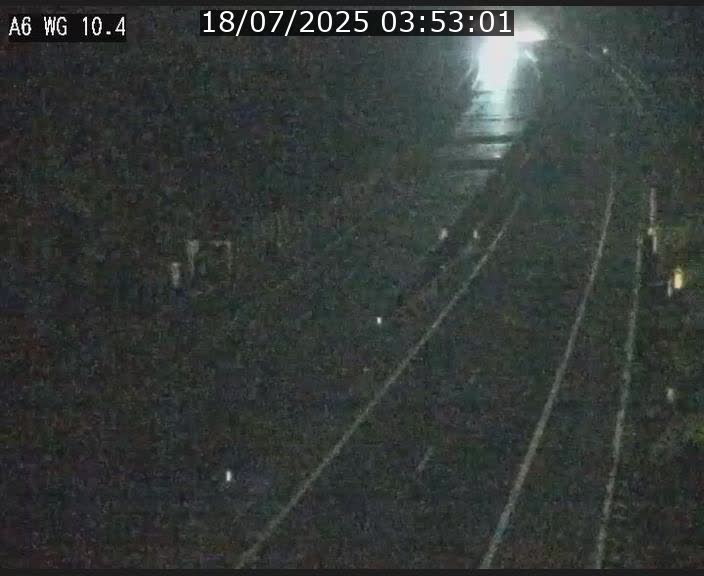 Traffic live webcam Luxembourg Mamer - A6 - BK 10.4 - direction Luxembourg/France/Allemagne
