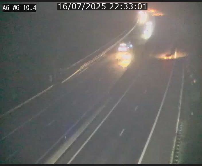 Traffic live webcam Luxembourg Mamer - A6 - BK 10.4 - direction Luxembourg/France/Allemagne