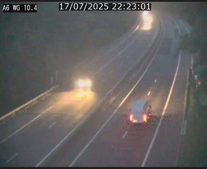 Traffic live webcam Luxembourg Mamer - A6 - BK 10.4 - direction Luxembourg/France/Allemagne