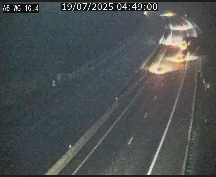 Traffic live webcam Luxembourg Mamer - A6 - BK 10.4 - direction Luxembourg/France/Allemagne