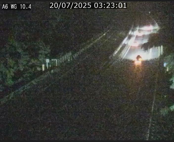 Traffic live webcam Luxembourg Mamer - A6 - BK 10.4 - direction Luxembourg/France/Allemagne