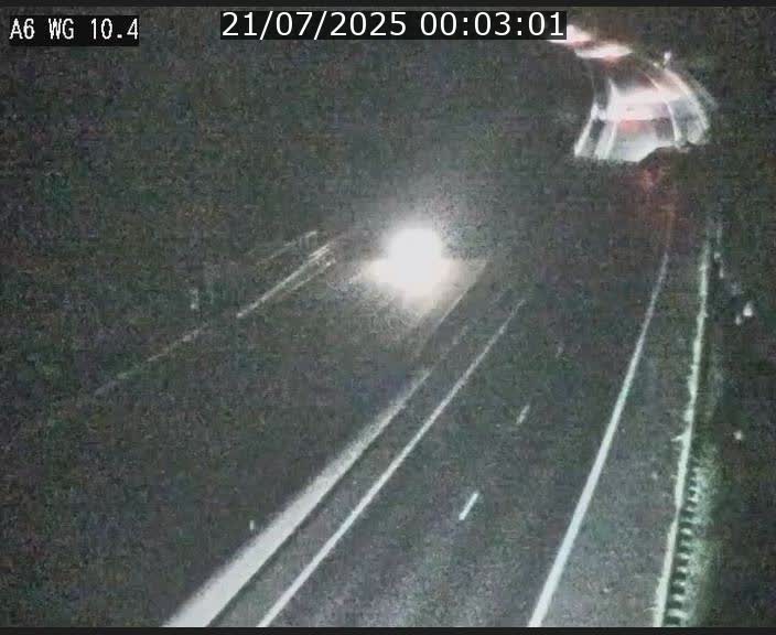 Traffic live webcam Luxembourg Mamer - A6 - BK 10.4 - direction Luxembourg/France/Allemagne