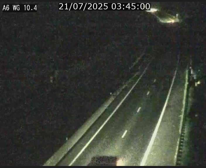 Traffic live webcam Luxembourg Mamer - A6 - BK 10.4 - direction Luxembourg/France/Allemagne