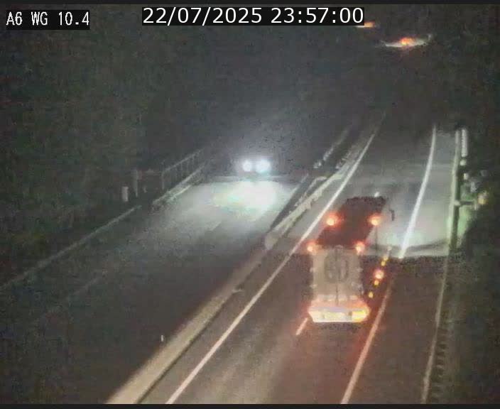 Traffic live webcam Luxembourg Mamer - A6 - BK 10.4 - direction Luxembourg/France/Allemagne