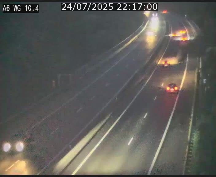 Traffic live webcam Luxembourg Mamer - A6 - BK 10.4 - direction Luxembourg/France/Allemagne