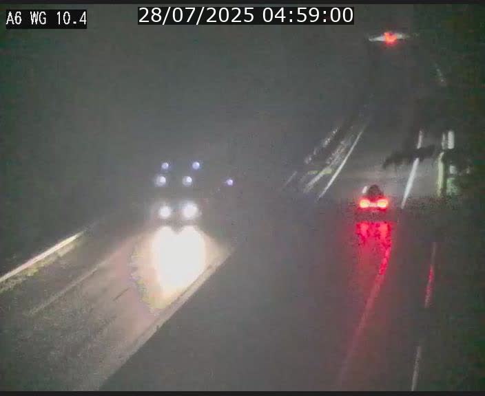 Traffic live webcam Luxembourg Mamer - A6 - BK 10.4 - direction Luxembourg/France/Allemagne
