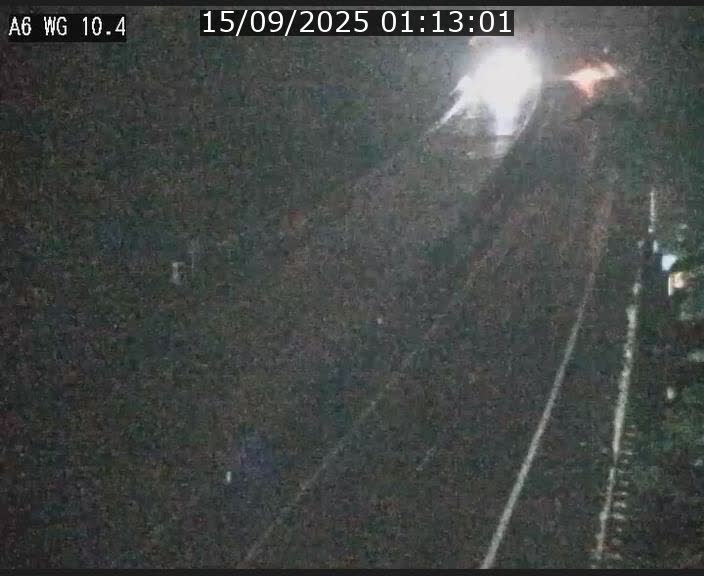 Traffic live webcam Luxembourg Mamer - A6 - BK 10.4 - direction Luxembourg/France/Allemagne