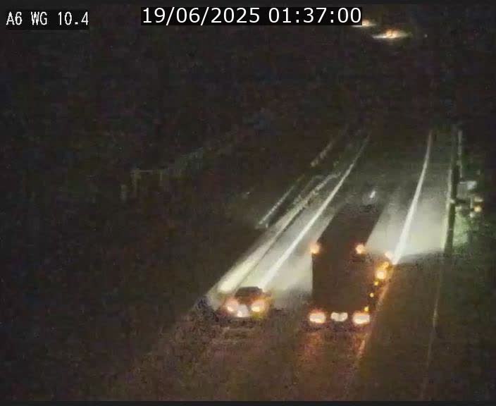 <h2>Traffic live webcam Luxembourg Mamer - A6 - BK 10.4 - direction Luxembourg/France/Allemagne</h2>