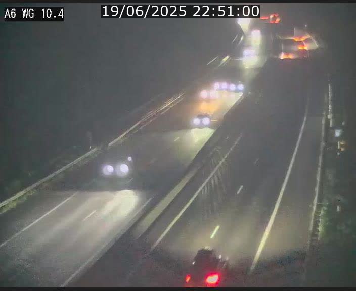 <h2>Traffic live webcam Luxembourg Mamer - A6 - BK 10.4 - direction Luxembourg/France/Allemagne</h2>