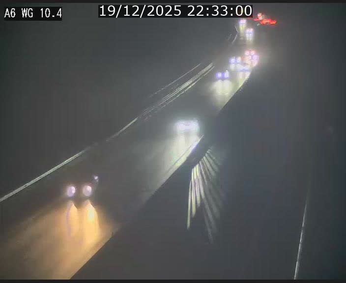 <h2>Traffic live webcam Luxembourg Mamer - A6 - BK 10.4 - direction Luxembourg/France/Allemagne</h2>