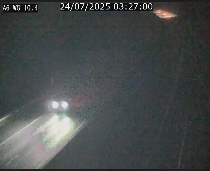 <h2>Traffic live webcam Luxembourg Mamer - A6 - BK 10.4 - direction Luxembourg/France/Allemagne</h2>