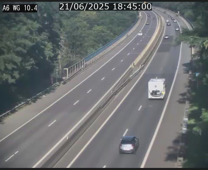 <h2>Traffic live webcam Luxembourg Mamer - A6 - BK 10.4 - direction Luxembourg/France/Allemagne</h2>
