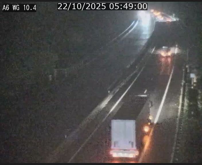 <h2>Traffic live webcam Luxembourg Mamer - A6 - BK 10.4 - direction Luxembourg/France/Allemagne</h2>