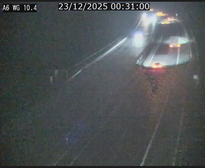 <h2>Traffic live webcam Luxembourg Mamer - A6 - BK 10.4 - direction Luxembourg/France/Allemagne</h2>