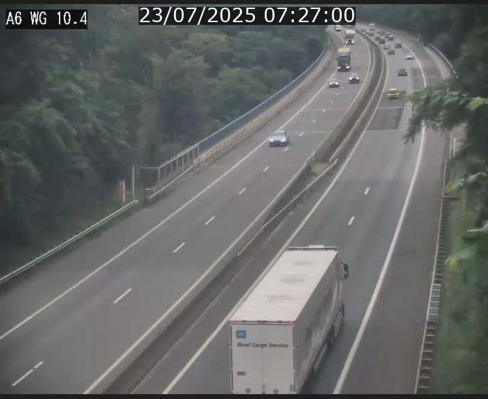 <h2>Traffic live webcam Luxembourg Mamer - A6 - BK 10.4 - direction Luxembourg/France/Allemagne</h2>