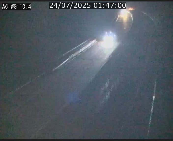 <h2>Traffic live webcam Luxembourg Mamer - A6 - BK 10.4 - direction Luxembourg/France/Allemagne</h2>