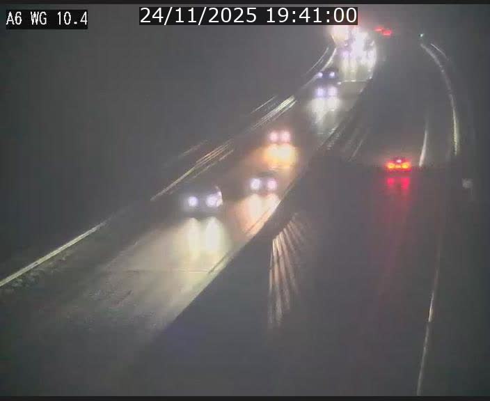 <h2>Traffic live webcam Luxembourg Mamer - A6 - BK 10.4 - direction Luxembourg/France/Allemagne</h2>