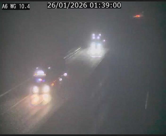 <h2>Traffic live webcam Luxembourg Mamer - A6 - BK 10.4 - direction Luxembourg/France/Allemagne</h2>