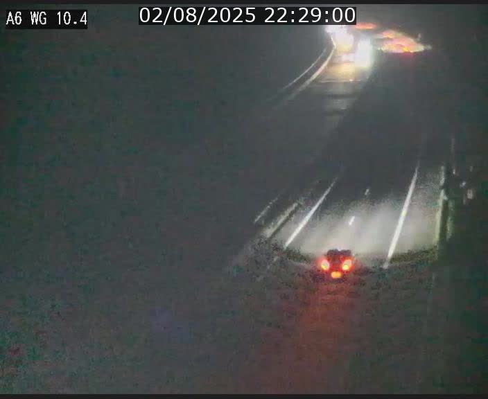 <h2>Traffic live webcam Luxembourg Mamer - A6 - BK 10.4 - direction Luxembourg/France/Allemagne</h2>