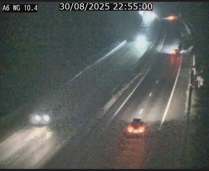 <h2>Traffic live webcam Luxembourg Mamer - A6 - BK 10.4 - direction Luxembourg/France/Allemagne</h2>