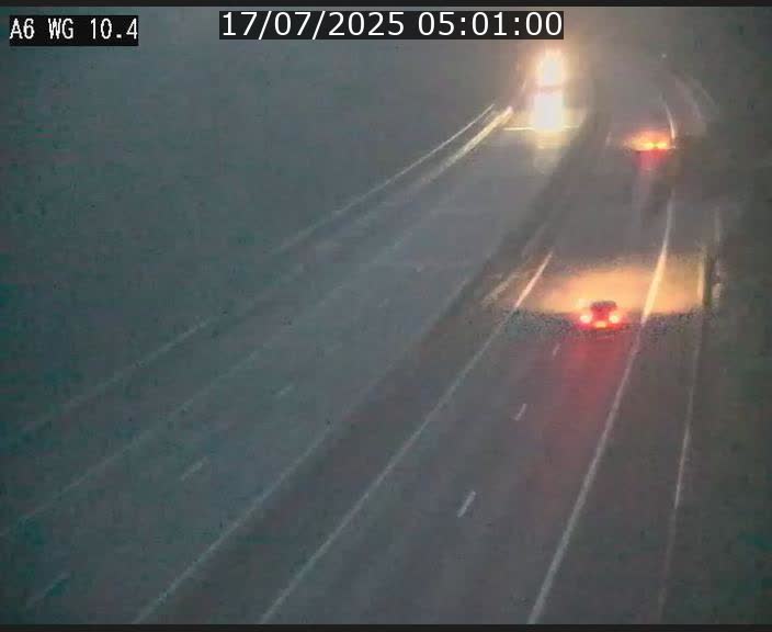 <h2>Traffic live webcam Luxembourg Mamer - A6 - BK 10.4 - direction Luxembourg/France/Allemagne</h2>