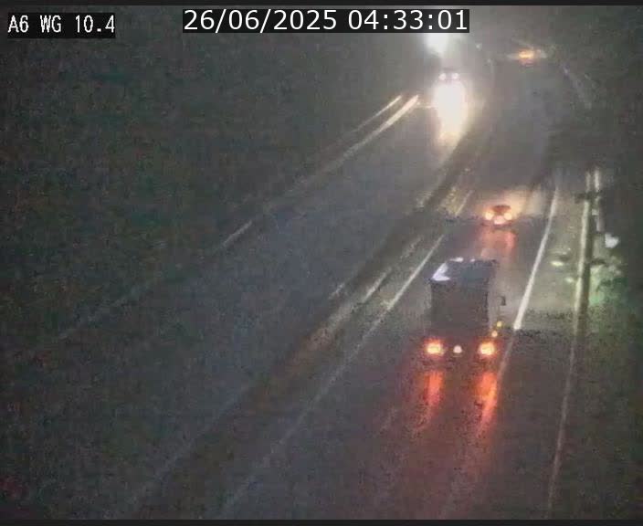 <h2>Traffic live webcam Luxembourg Mamer - A6 - BK 10.4 - direction Luxembourg/France/Allemagne</h2>