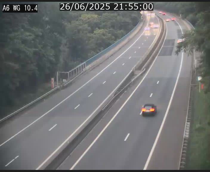 <h2>Traffic live webcam Luxembourg Mamer - A6 - BK 10.4 - direction Luxembourg/France/Allemagne</h2>