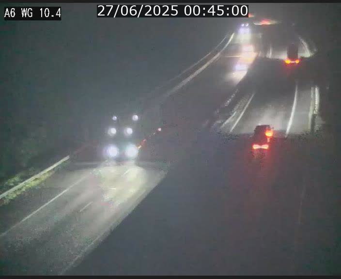<h2>Traffic live webcam Luxembourg Mamer - A6 - BK 10.4 - direction Luxembourg/France/Allemagne</h2>