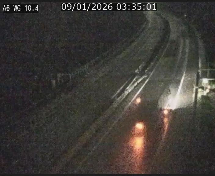 <h2>Traffic live webcam Luxembourg Mamer - A6 - BK 10.4 - direction Luxembourg/France/Allemagne</h2>