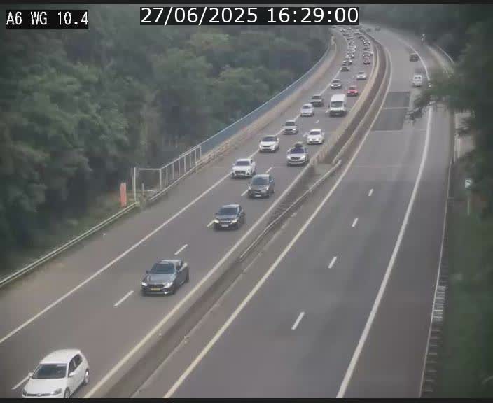 <h2>Traffic live webcam Luxembourg Mamer - A6 - BK 10.4 - direction Luxembourg/France/Allemagne</h2>