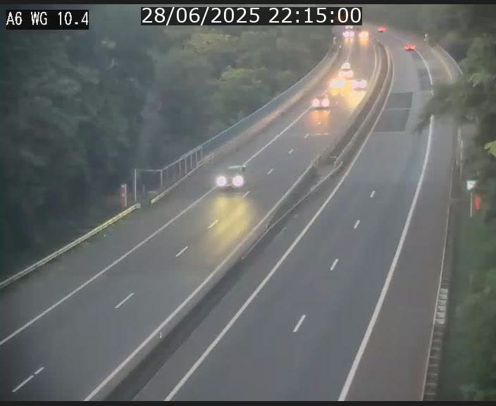 <h2>Traffic live webcam Luxembourg Mamer - A6 - BK 10.4 - direction Luxembourg/France/Allemagne</h2>