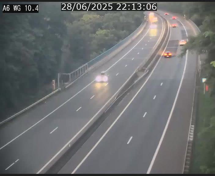 <h2>Traffic live webcam Luxembourg Mamer - A6 - BK 10.4 - direction Luxembourg/France/Allemagne</h2>