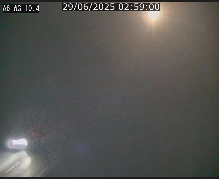 <h2>Traffic live webcam Luxembourg Mamer - A6 - BK 10.4 - direction Luxembourg/France/Allemagne</h2>