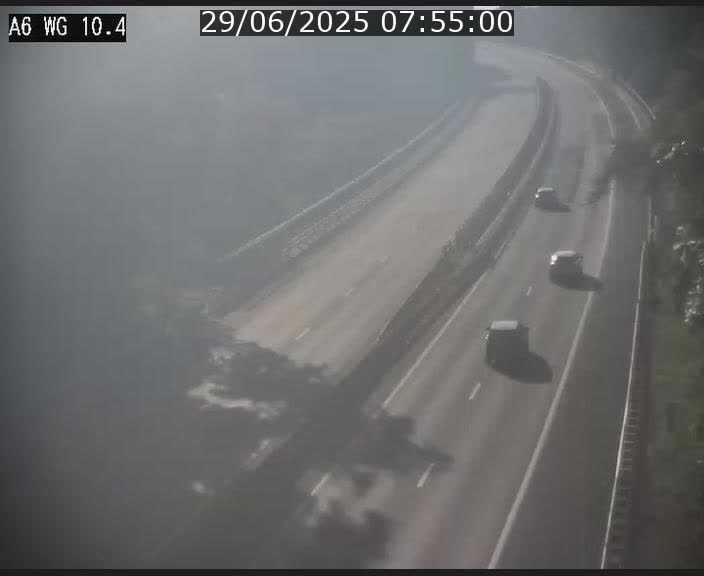 <h2>Traffic live webcam Luxembourg Mamer - A6 - BK 10.4 - direction Luxembourg/France/Allemagne</h2>