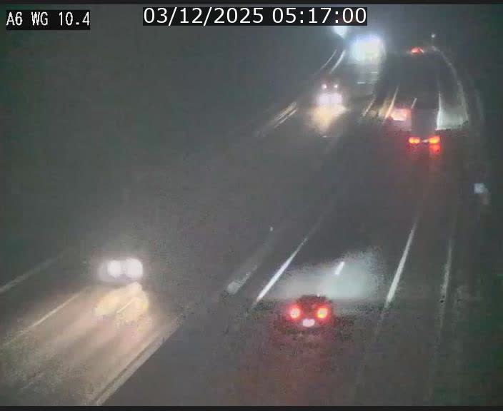 <h2>Traffic live webcam Luxembourg Mamer - A6 - BK 10.4 - direction Luxembourg/France/Allemagne</h2>