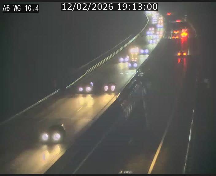 <h2>Traffic live webcam Luxembourg Mamer - A6 - BK 10.4 - direction Luxembourg/France/Allemagne</h2>