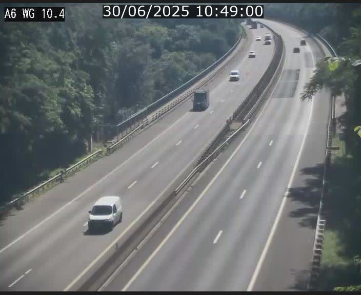 <h2>Traffic live webcam Luxembourg Mamer - A6 - BK 10.4 - direction Luxembourg/France/Allemagne</h2>
