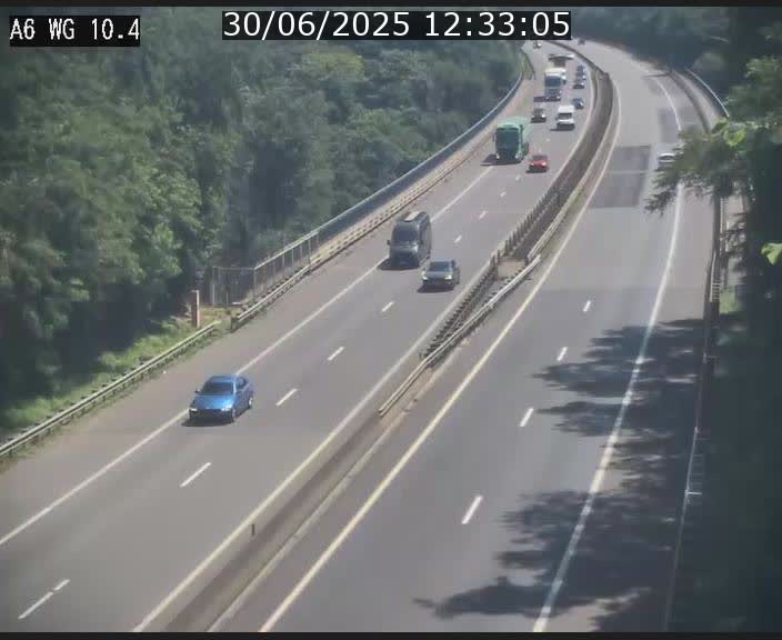 <h2>Traffic live webcam Luxembourg Mamer - A6 - BK 10.4 - direction Luxembourg/France/Allemagne</h2>