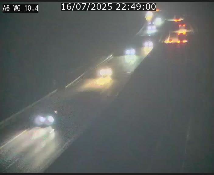 <h2>Traffic live webcam Luxembourg Mamer - A6 - BK 10.4 - direction Luxembourg/France/Allemagne</h2>