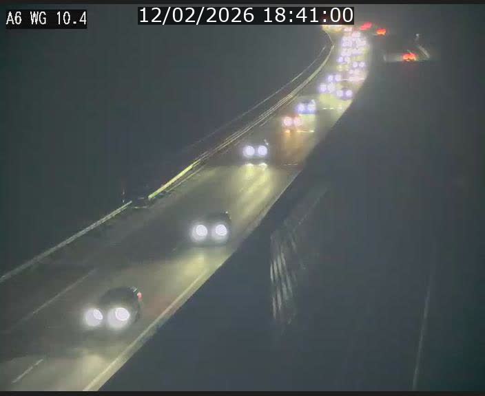 <h2>Traffic live webcam Luxembourg Mamer - A6 - BK 10.4 - direction Luxembourg/France/Allemagne</h2>