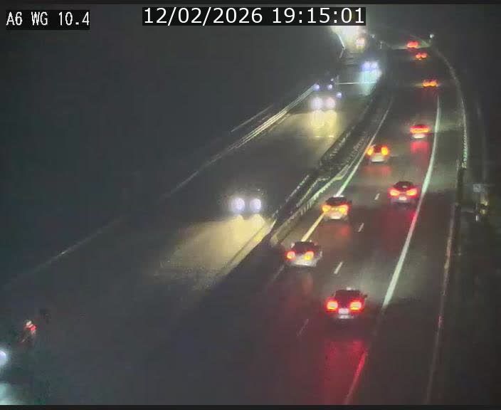 <h2>Traffic live webcam Luxembourg Mamer - A6 - BK 10.4 - direction Luxembourg/France/Allemagne</h2>