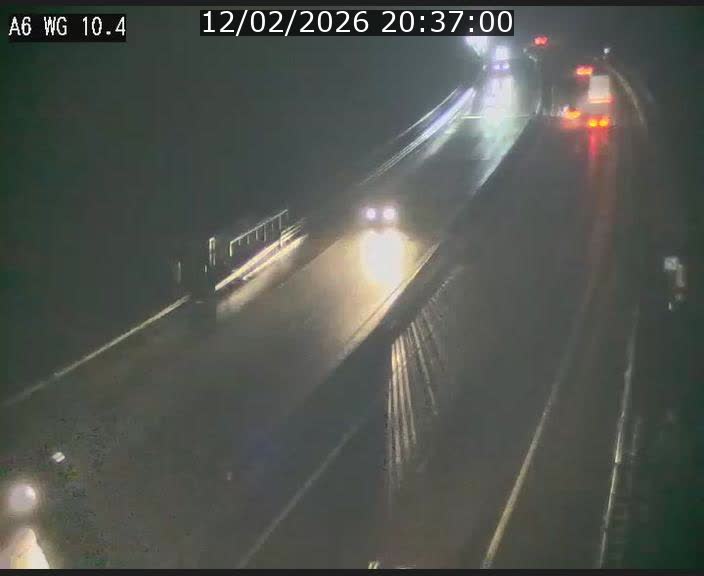 <h2>Traffic live webcam Luxembourg Mamer - A6 - BK 10.4 - direction Luxembourg/France/Allemagne</h2>