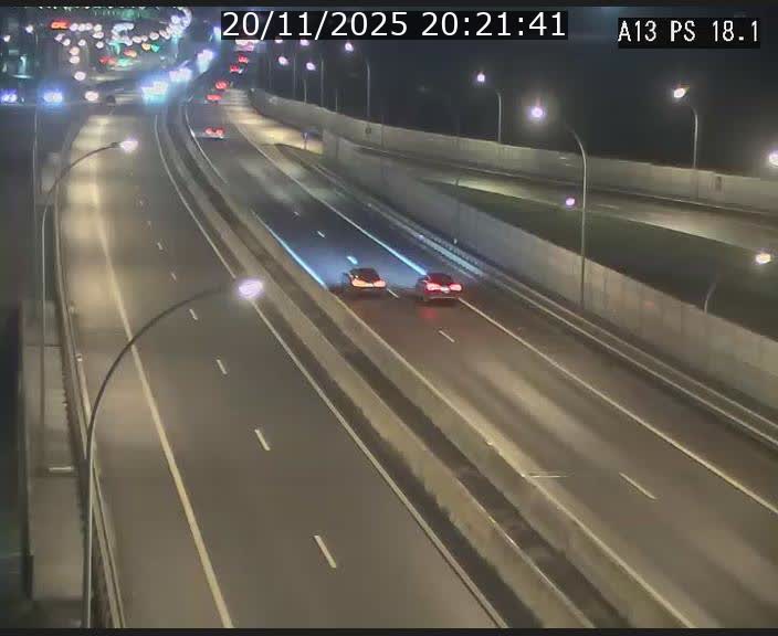 <h2>Traffic live webcam Luxembourg Dudelange - A13 direction Croix de Bettembourg - BK 18.1</h2>