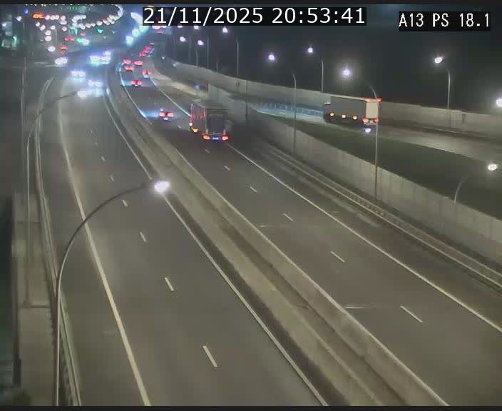 <h2>Traffic live webcam Luxembourg Dudelange - A13 direction Croix de Bettembourg - BK 18.1</h2>