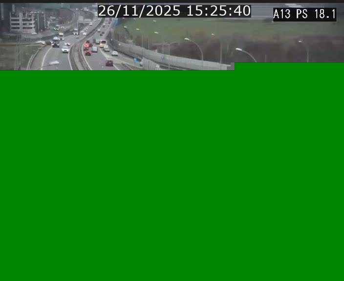 <h2>Traffic live webcam Luxembourg Dudelange - A13 direction Croix de Bettembourg - BK 18.1</h2>